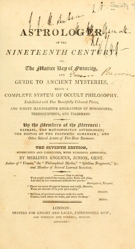 The astrologer of the nineteenth century