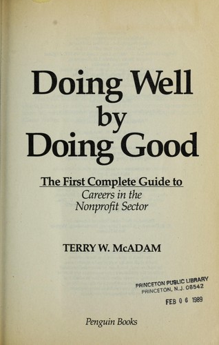 Careers in the nonprofit sector