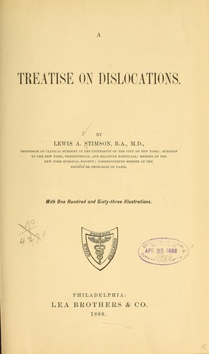 A treatise on dislocations