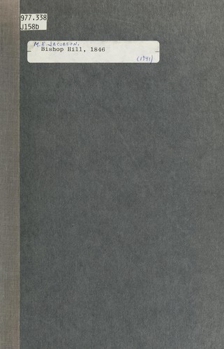 Bishop Hill, 1846