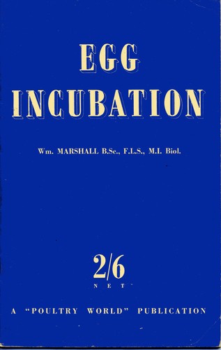 Egg incubation