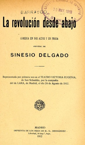 La revolución desde abajo