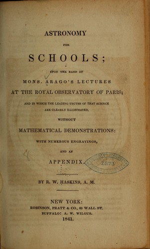 Astronomy for schools