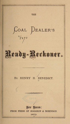 The coal dealer's ready-reckoner