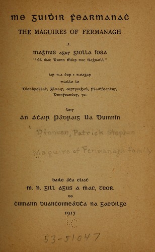 Mé G uiḋir Ḟearmanaċ