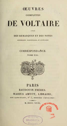Oeuvres complètes