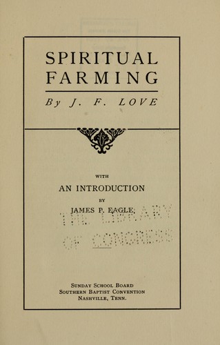 Spiritual farming