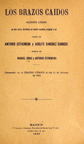 Los brazos caídos
