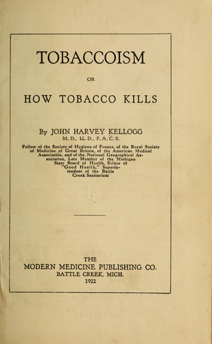Tobaccoism