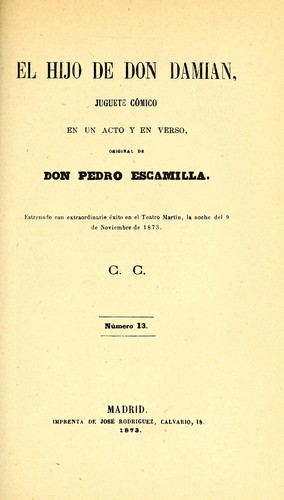 El hijo de Don Damián