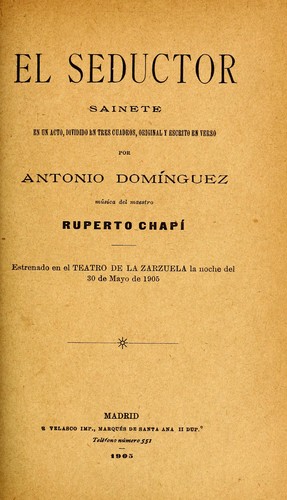 El seductor