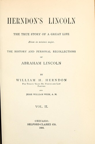 Herndon's Lincoln