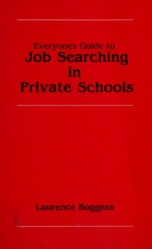 Everyone's guide to job searching in private schools