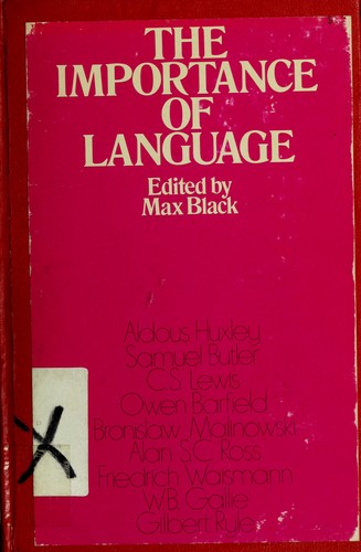 The importance of language