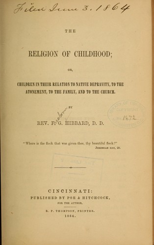 The religion of childhood