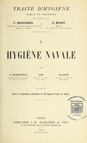 Traité d'hygiène