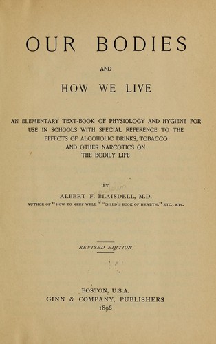 Our bodies and how we live