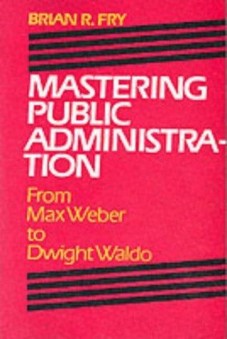 Mastering Public Administration
