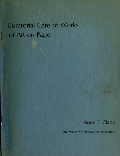 Curatorial care of works of art on paper