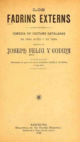 Los fadrins externs