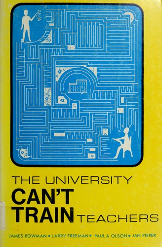 The University can't train teachers