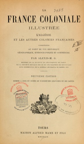 La France coloniale illustrée