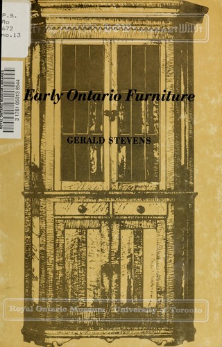Early Ontario furniture