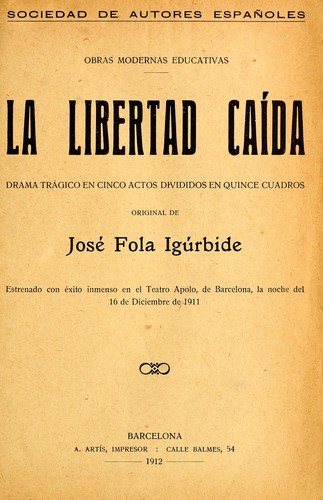 La libertad caída