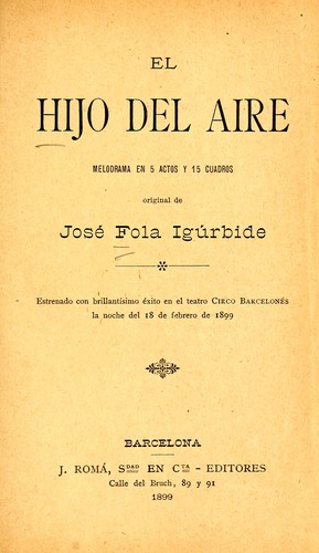 El hijo del aire