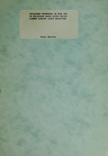 Breakdown phenomena in rare and in molecular gases using pulsed carbon dioxide laser radiation