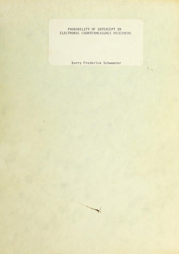 Probability of intercept in electronic countermeasures receivers