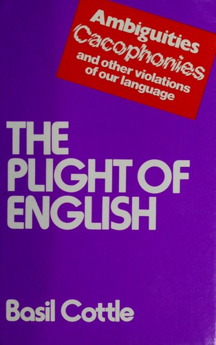 The plight of English