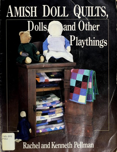 Amish doll quilts, dolls, and other playthings