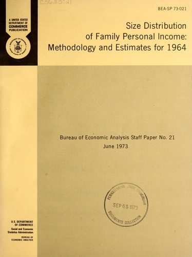 Size distribution of family personal income