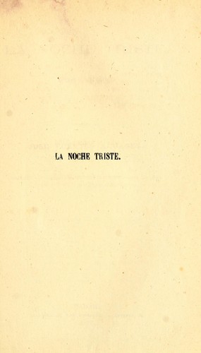 La noche triste