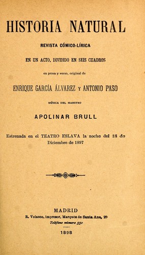 Historia natural