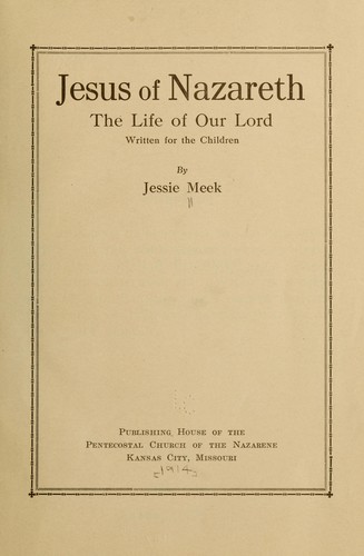 Jesus of Nazareth
