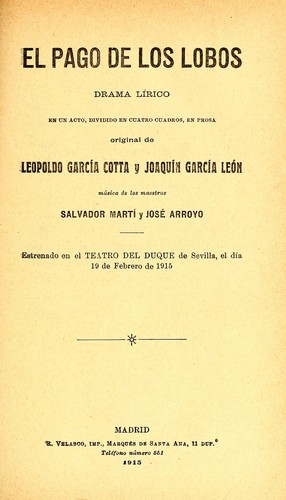 El pago de los lobos