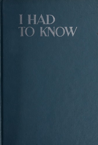 I had to know