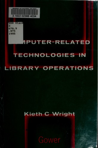 Computer-related technologies in library operations