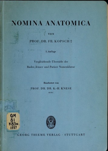 Nomina anatomica