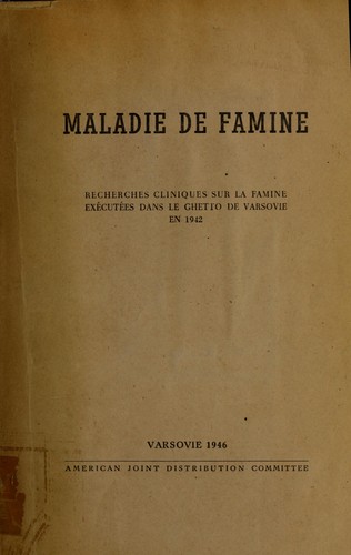Maladie de famine