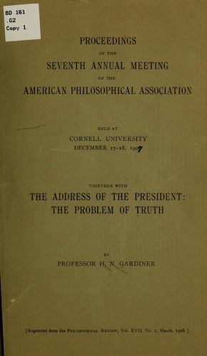 The problem of truth