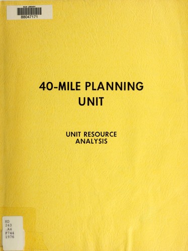 40-mile planning unit