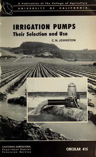 Irrigation pumps