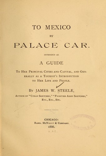 To Mexico by palace car