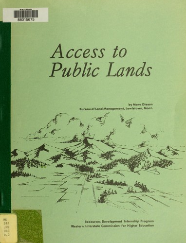 Access to public lands