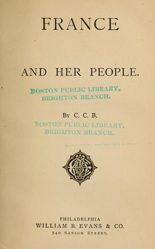France and her people
