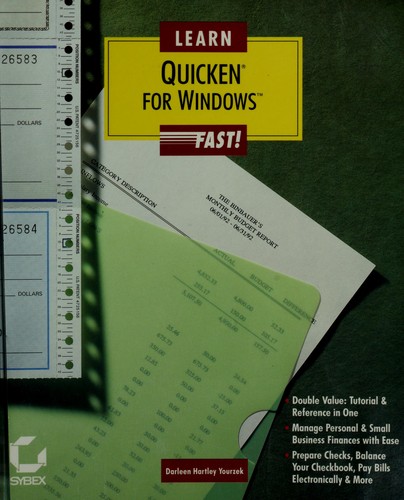 Learn Quicken for Windows fast!