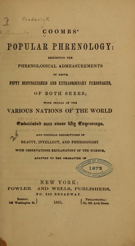 Coombs' popular phrenology